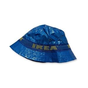 IKEA upcycled blue bag bucket hat | O/S fits all | brand new